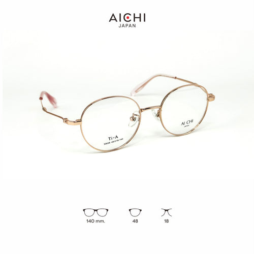 AICHI JAPAN 33056 กรอบแว่นไอจิ แว่นสายตา แว่นกรองแสงออโต้ กรองแสงสีฟ้า สายตาสั้น ยาว แว่นแฟชั่น