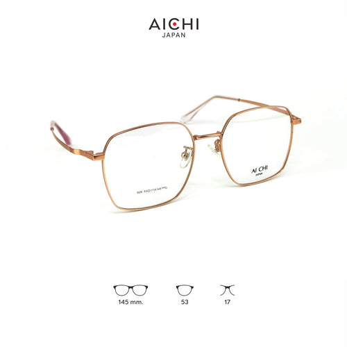 AICHI JAPAN 626 กรอบแว่นไอจิ แว่นสายตา แว่นกรองแสงออโต้ กรองแสงสีฟ้า สายตาสั้น ยาว แว่นแฟชั่น