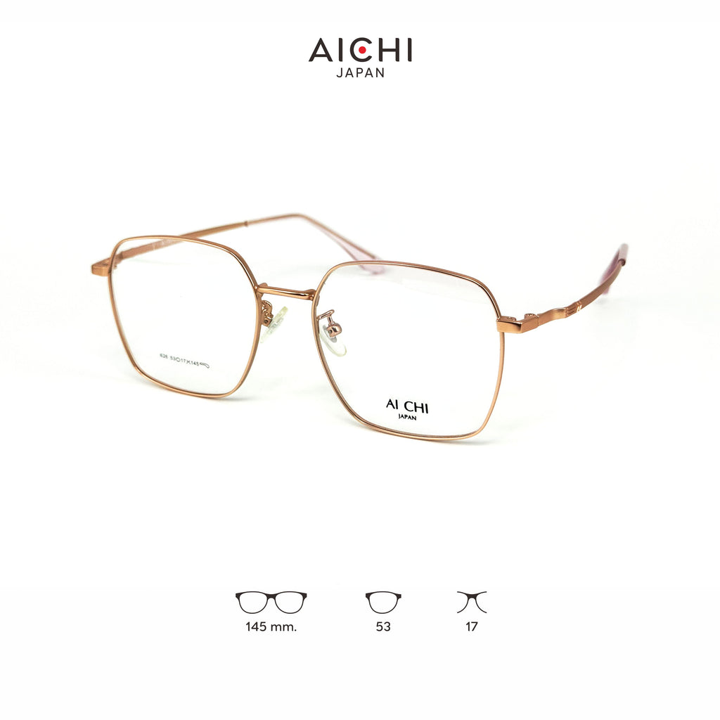 AICHI JAPAN 626 กรอบแว่นไอจิ แว่นสายตา แว่นกรองแสงออโต้ กรองแสงสีฟ้า สายตาสั้น ยาว แว่นแฟชั่น